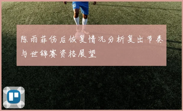 陈雨菲伤后恢复情况分析复出节奏与世锦赛资格展望